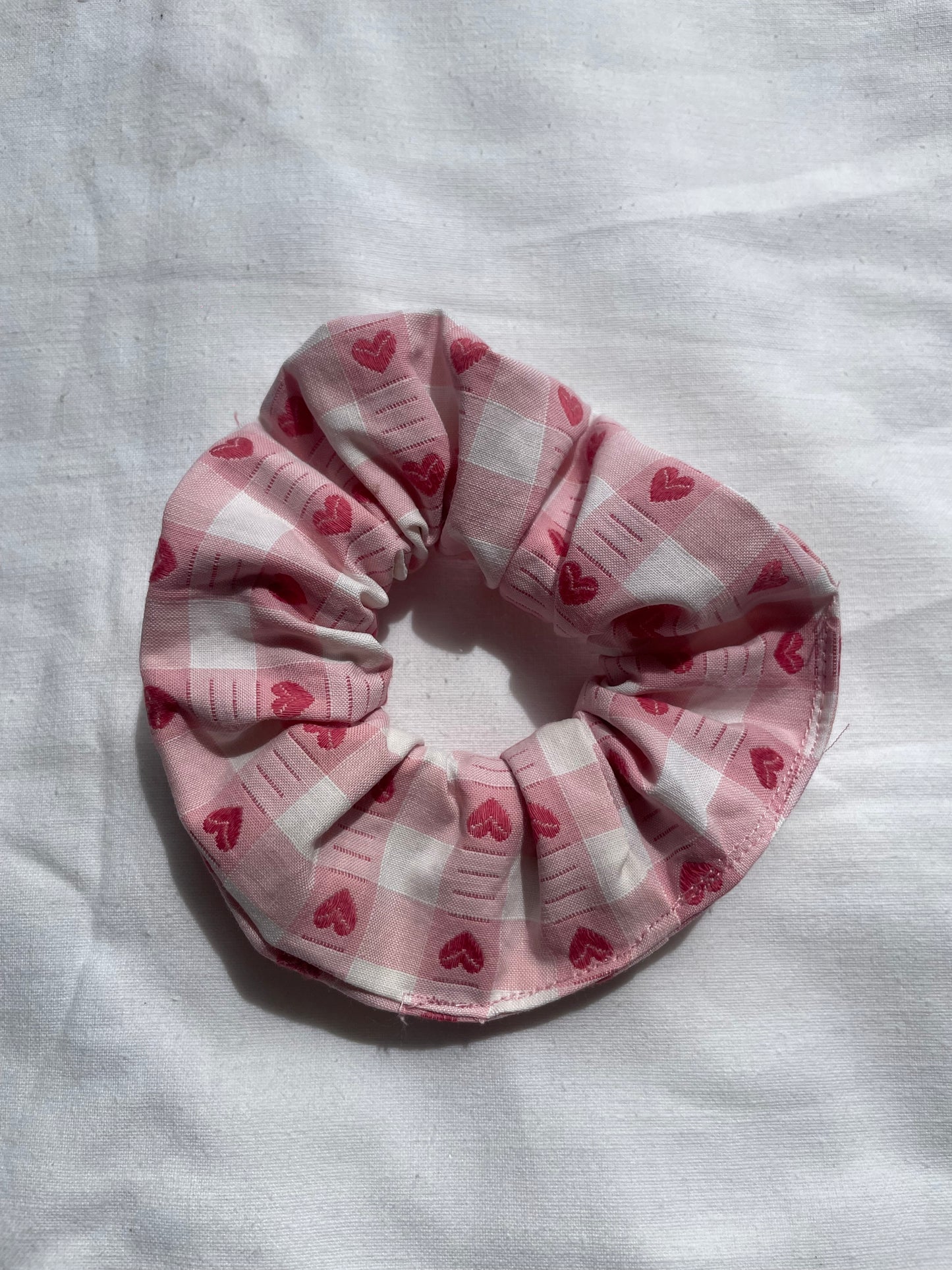 Chouchou Coeur Rose